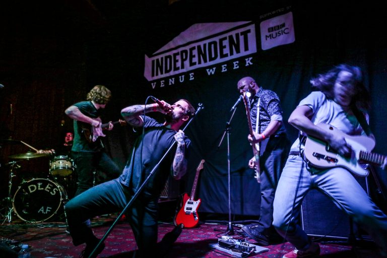 IDLES at Parr Street, Liverpool in 2018 [Paul Husband]