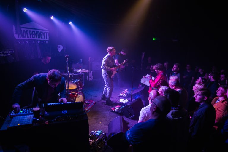 The Howl and the Hum at Trades Club, Hebden Bridge in 2020 [Dave Croft]