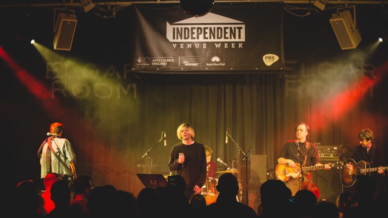 Tim Burgess at the Elgar Room, London in 2017 [Andy Paradise]