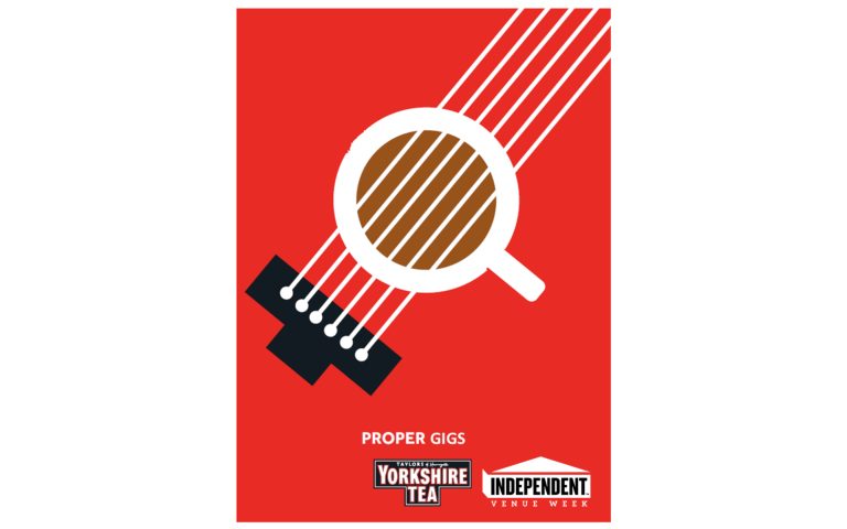Yorkshire Tea x Independent Venue Week Poster