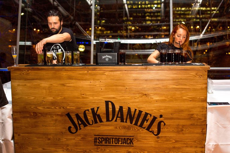 Jack Daniels Pop Up Bar at The MPG Awards